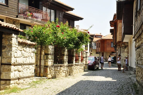 The streets of Nessebar — Stock Photo, Image