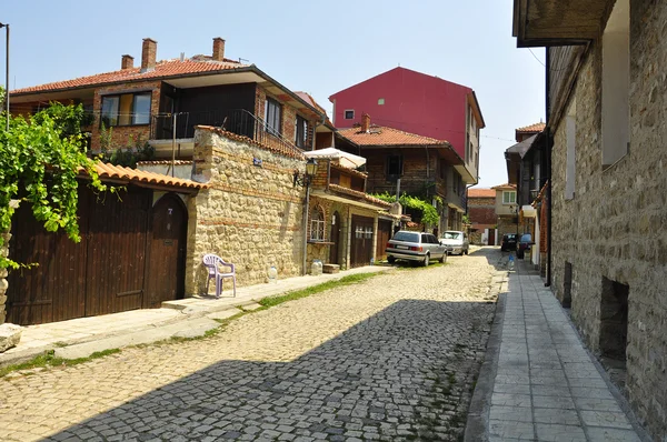 The streets of Old Nessebar — Stock Photo, Image