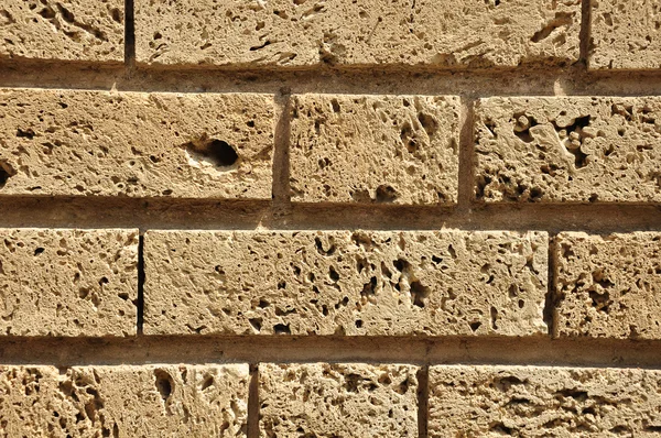 Kalksteinmauer — Stockfoto