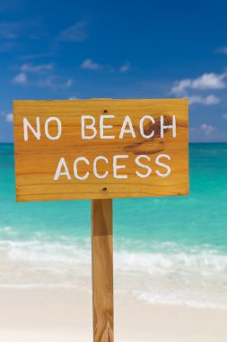 plaj erişim yok