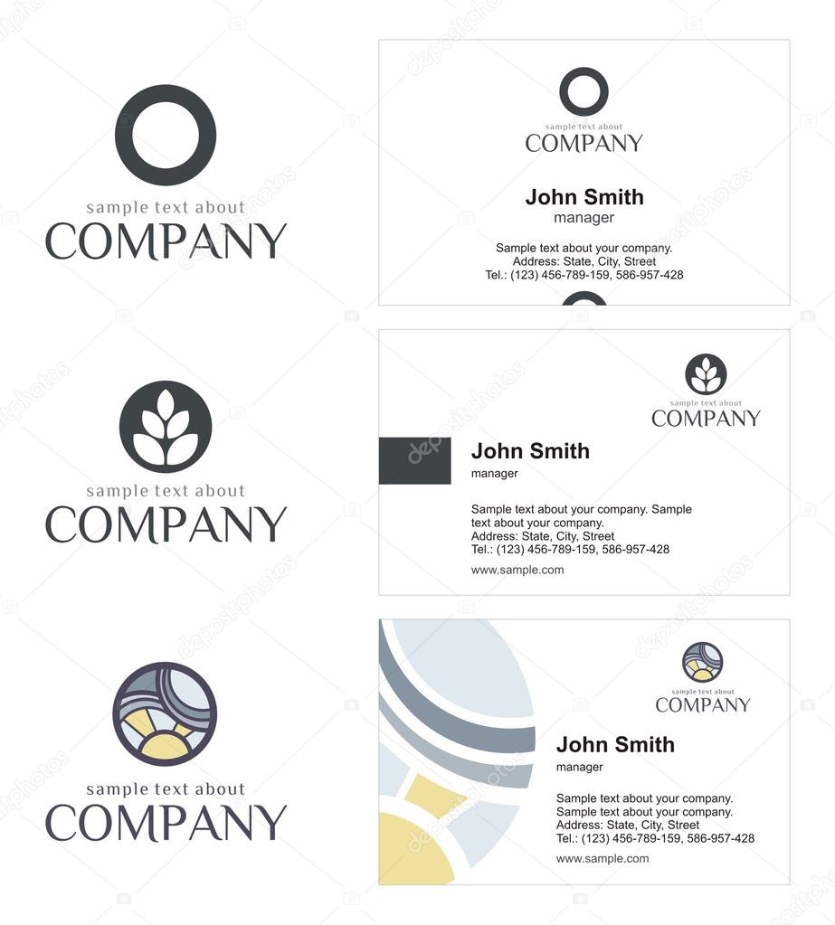Business style templates