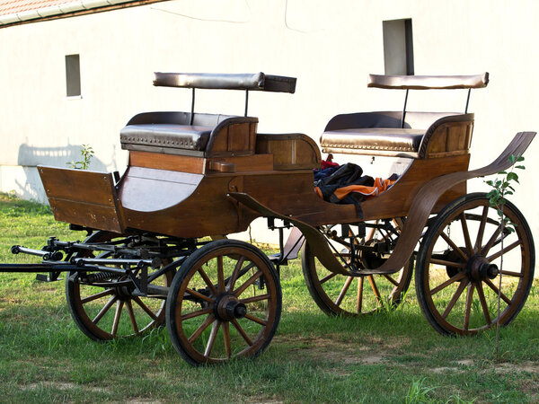 Old wooden coach