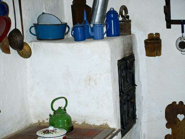 Старая плита
