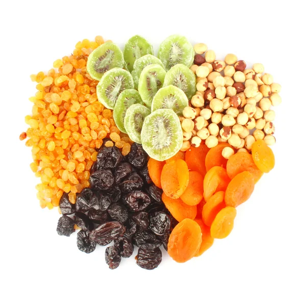 Frutas secas redondas — Foto de Stock