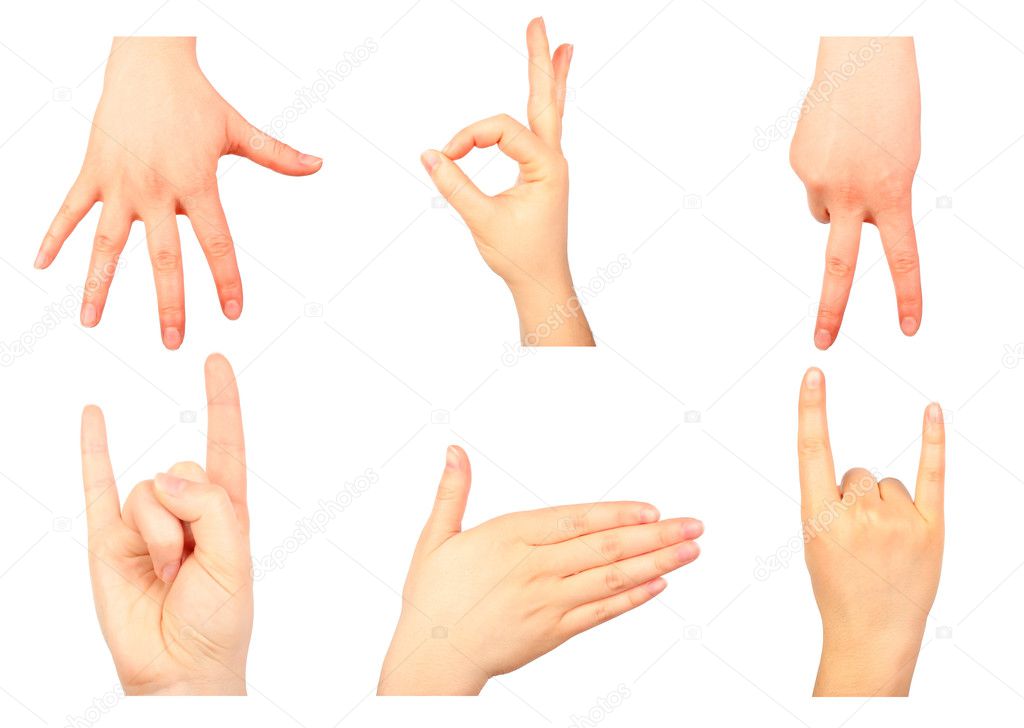 Hand gestures