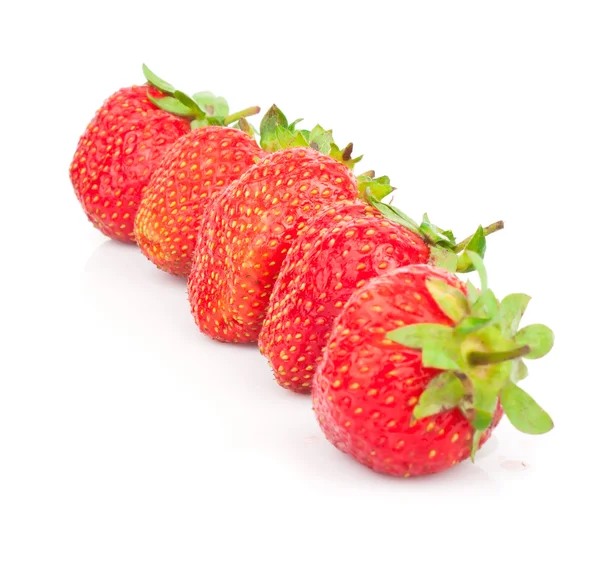 Ensemble de fraises — Photo