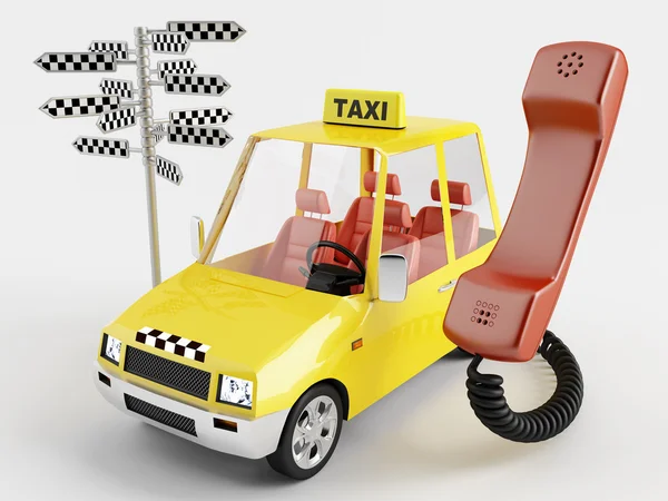 Taxi car — Stock Photo, Image