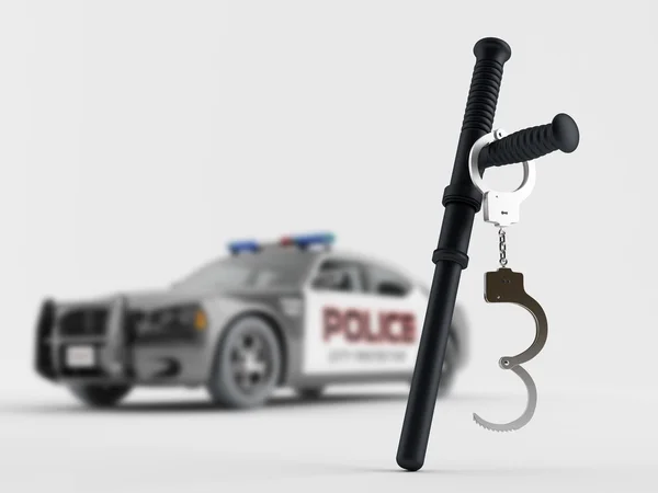 Police special equipment — Stock Photo, Image