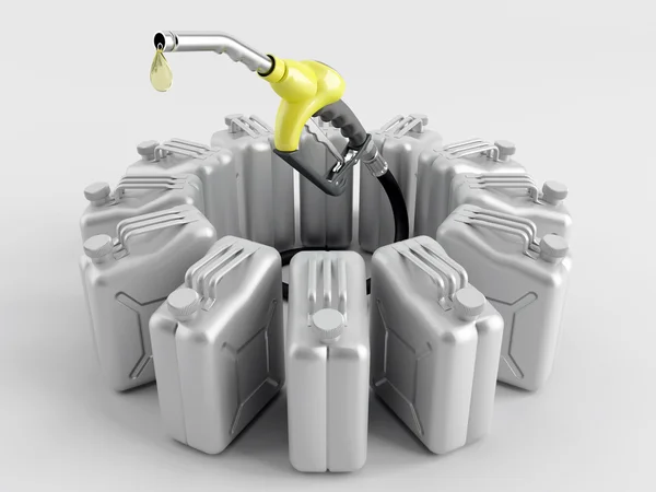 Treibstoffmangel — Stockfoto