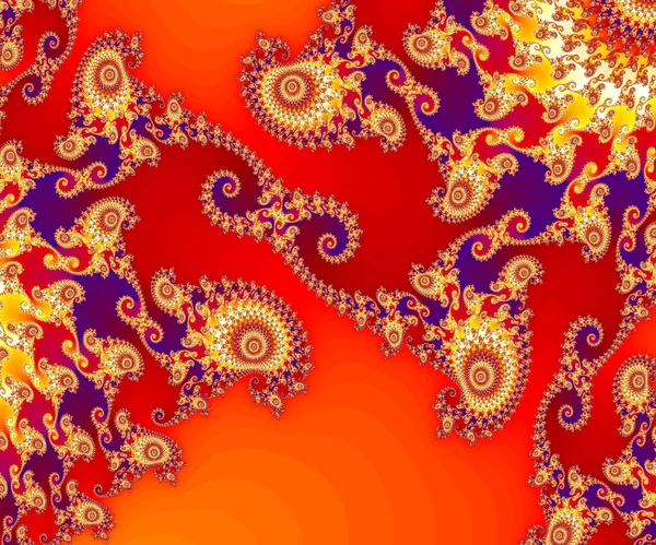 stock image Fractals swirls spirals