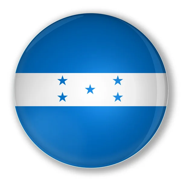 stock image Badge with flag of Honduras