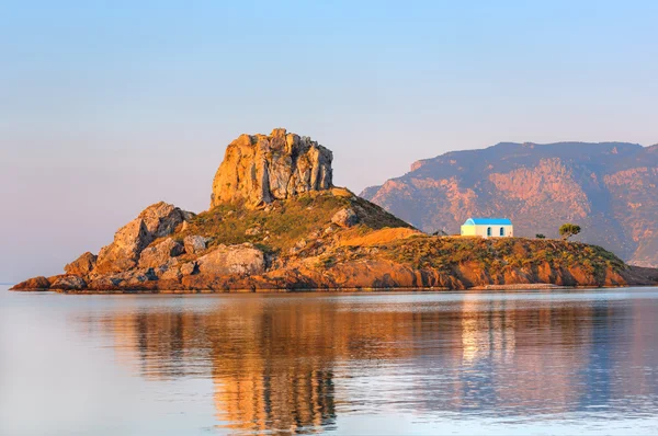 Little island Kastri near Kos, Greece — Stock Photo, Image