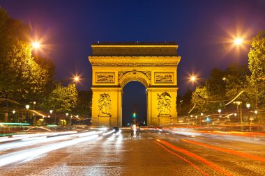 Arch of Triumph, Paris, France clipart