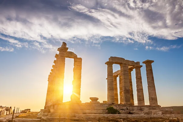 Ruinas del templo de Poseidón —  Fotos de Stock