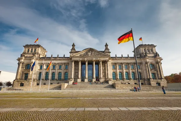 Reichstag στο Βερολίνο — Φωτογραφία Αρχείου