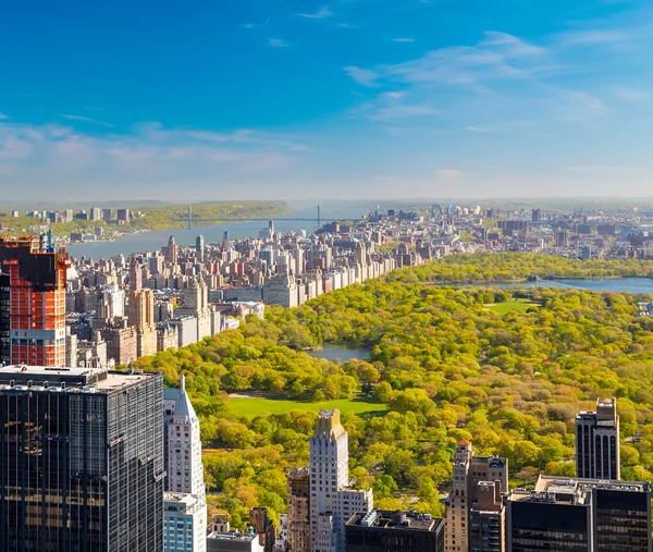 Blick auf den Central Park — Stockfoto