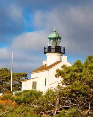 Point Loma Lighthouse clipart