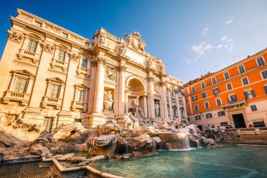 Fountain di Trevi clipart