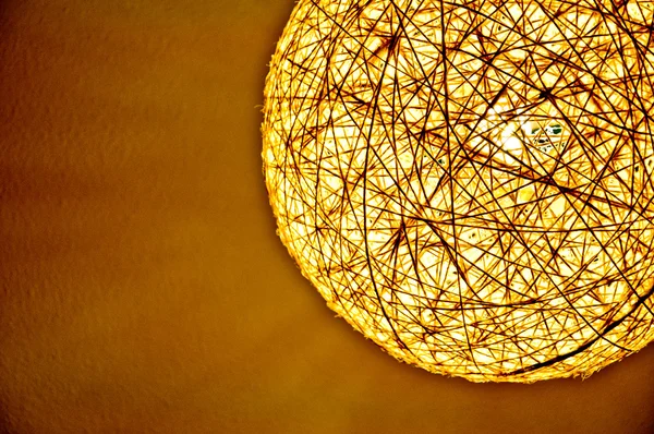 String Ball Lampe Abstraktion — Stockfoto