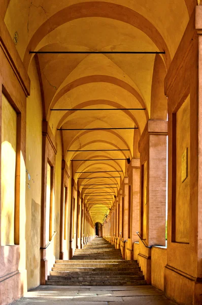 San Luca arcade in Bologna, Italy — Stock Photo, Image