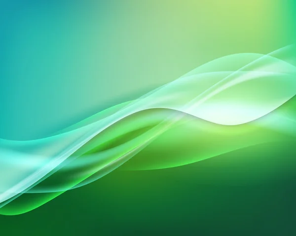 Abstrakt grön bakgrund — Stock vektor