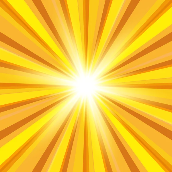 Horké letní slunce — Stockový vektor