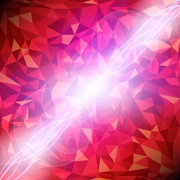 Abstrakt vektor röd diamant bakgrund — Stock vektor