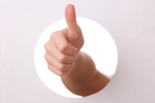 Thumbs up — Stock Photo, Image