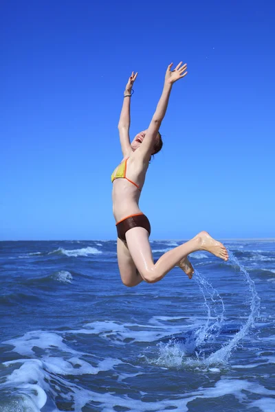 stock image Beach fun