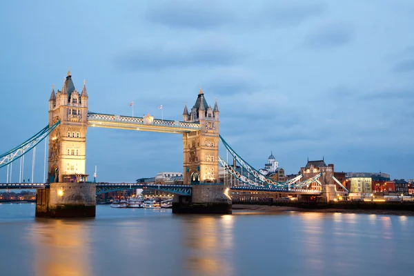 London Tower Bridge Twilight — Stock Photo, Image