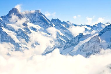 Jungfrau İsviçre Alpleri'nde, İsviçre bölgesi