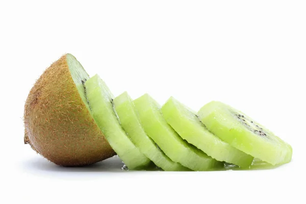 Gesneden kiwi vruchten — Stockfoto