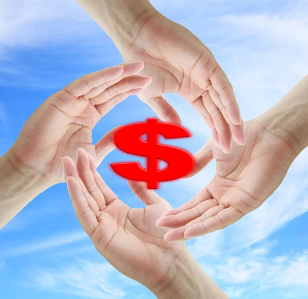 Saving Dollar Concept — Stock Photo, Image