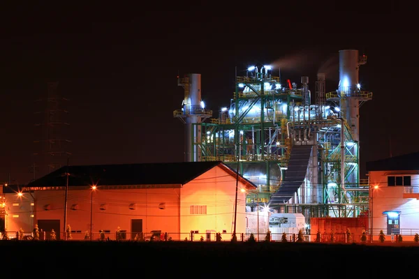 Impianto di raffinazione petrolchimica — Foto Stock