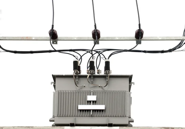 Elektromos transzformátor — Stock Fotó
