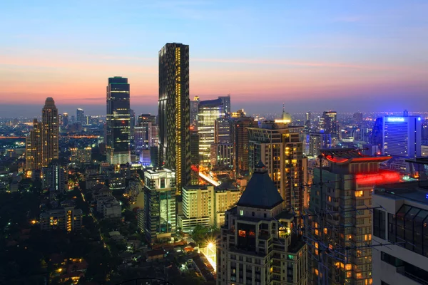 Bangkok Skyline Stadtbild — Stockfoto