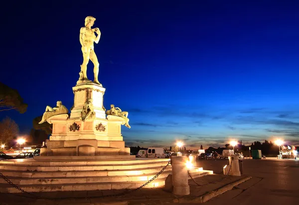 佛罗伦萨大卫雕像 — 图库照片