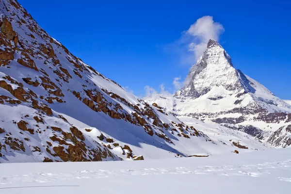 Matterhorn pico Alp Suiza —  Fotos de Stock