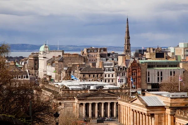 Edinburgh silueti — Stok fotoğraf