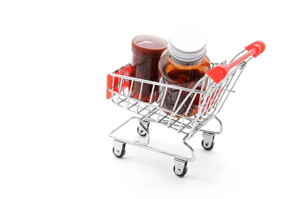 Medicina compras — Fotografia de Stock