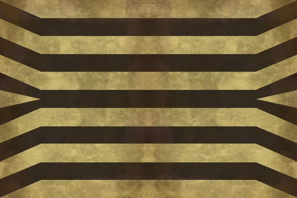 Grunge 复古老黄和黑墙作为背景使用 — 图库照片
