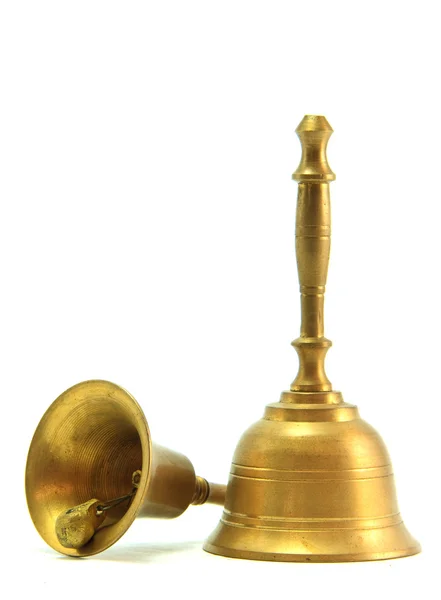 Χρυσή handbell — Φωτογραφία Αρχείου