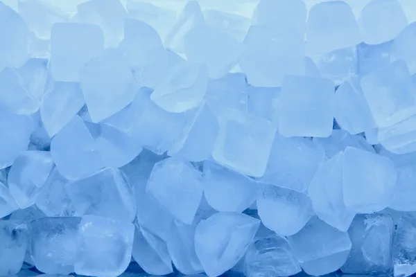 Textur des blauen Eises Hintergrund — Stockfoto