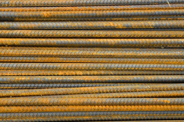 Ocelová tyč textura — Stock fotografie