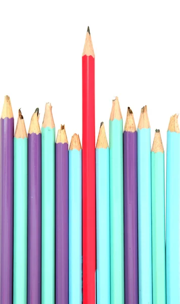 赤鉛筆、リーダーの概念 — ストック写真
