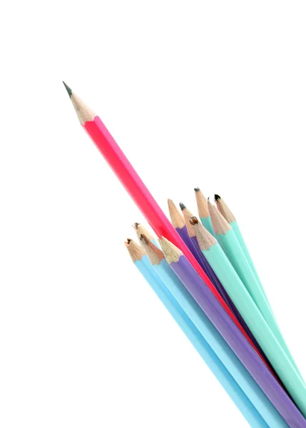 Red Pencil, Leader Concept — Stock Photo, Image