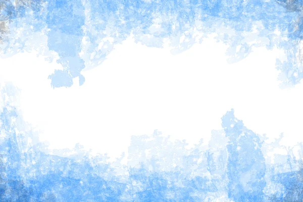 Estilo grunge azul abstrato sobre fundo de papel branco — Fotografia de Stock