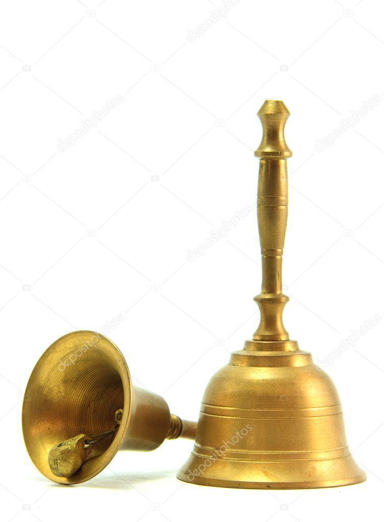 Golden Handbell Stock Photo by ©vichie81 11146218