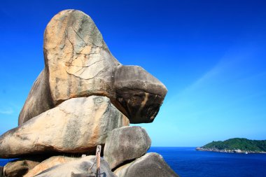 Rock similan Tayland yelken