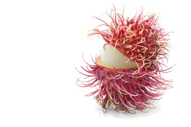 Rambutan meyve makro